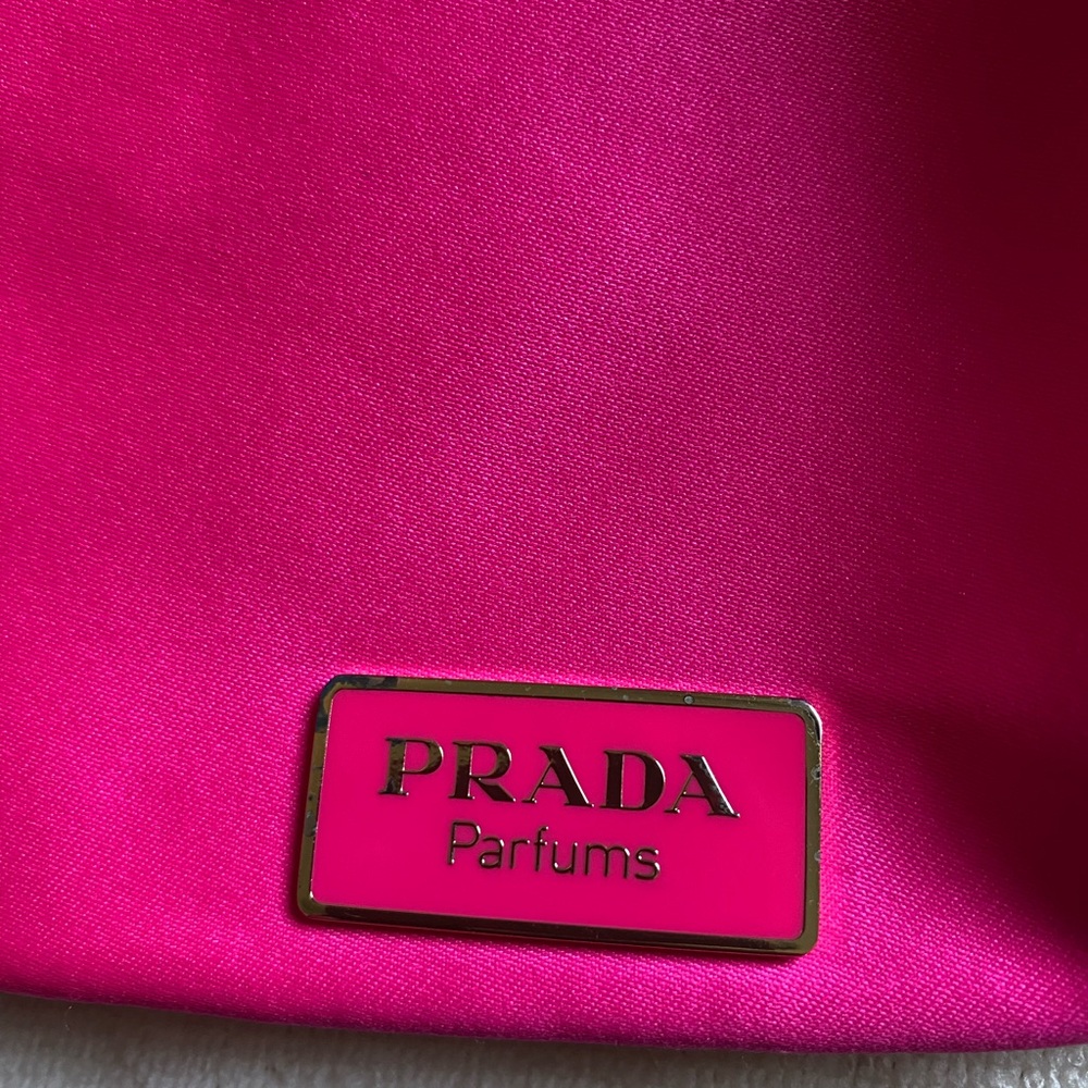 Prada Hot Pink Drawstring Bucket Backpack - Picture 5 of 10